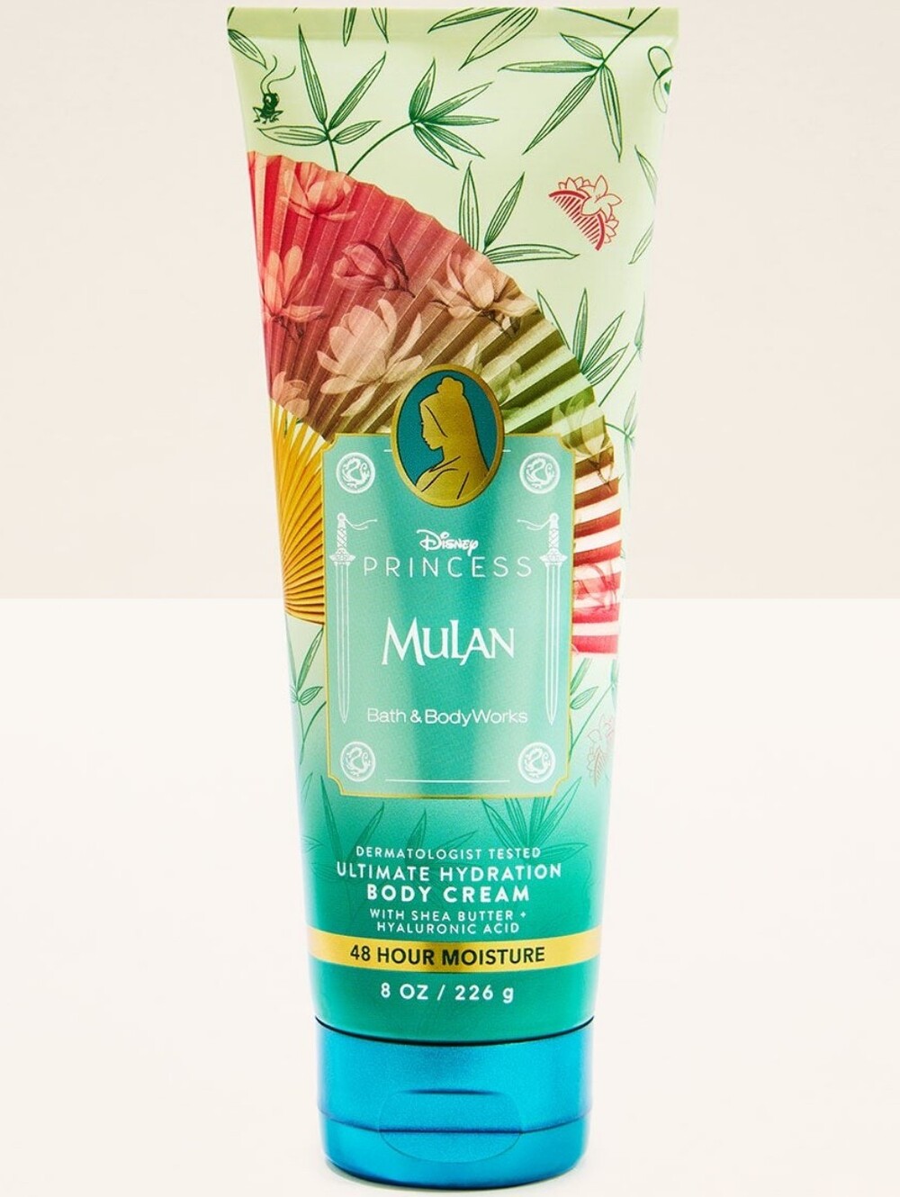 Disney Princess Mulan Bath & Body Works Body Cream 8oz NEW